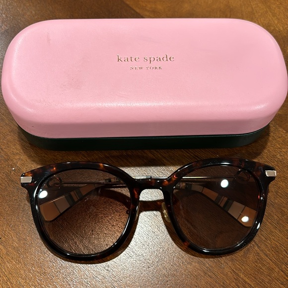 NEW Kate Spade Tortoise Sunglasses - Picture 5 of 7